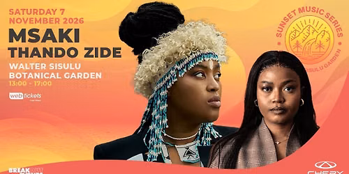 Msaki & Thando Zide at Sunset Music Series 2026
