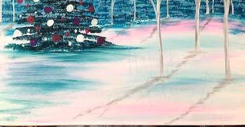 Christmas Aurora-Paint Party