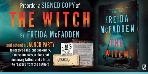 Freida McFadden: The Witch Launch Party! - West Hartford
