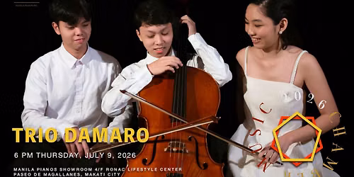 CHAMBER MUSIC 2026 No. 8 - TRIO DAMARO