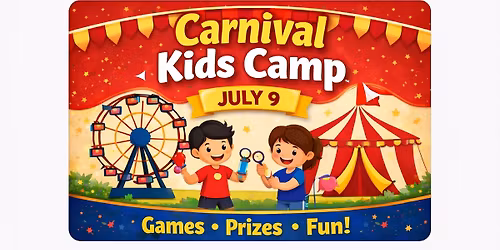 Kids Summer Camp \u2013 Carnival Day \u2013 July 9
