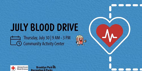 July Red Cross Blood Drive
