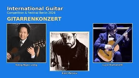 Gitarrenkonzert Berlin - Gala 2026