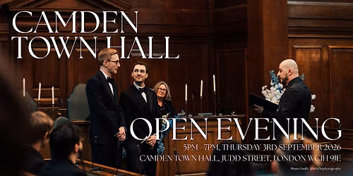 Copy of Camden Town Hall Open Evening