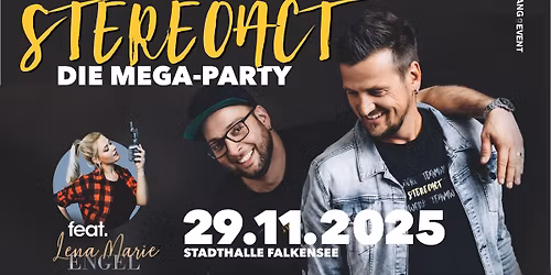 Stereoact 10 Jahre Jubil\u00e4um - Stadthalle Falkensee