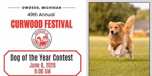 Curwood Dog of the Year Contest 2026
