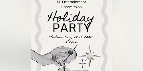SF Entertainment Commission Holiday Party