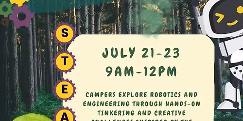 Tinker Camp: Wild Robot Themed