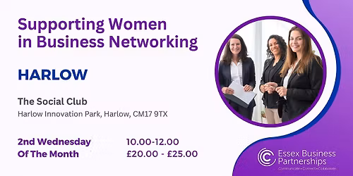 Harlow Supporting Women in Business Networking Event
