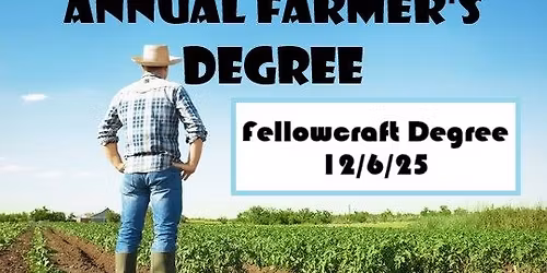 Farmer's Degree at 251!