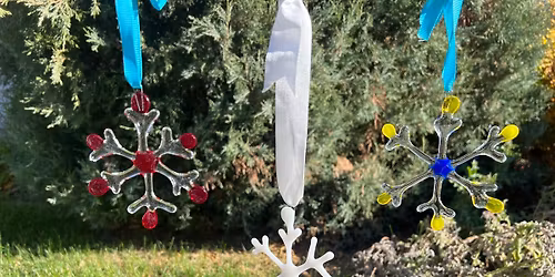 Fused Glass Snowflake Class