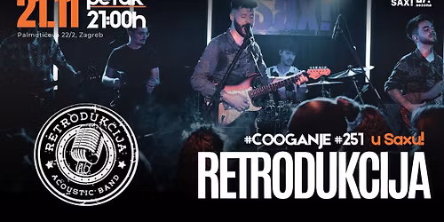  RETRODUKCIJA live u SAX-u! Cooganje#251