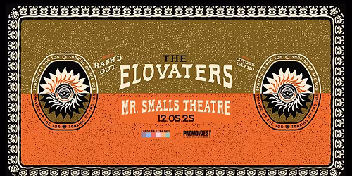 The Elovaters STARING AT THE SUN TOUR With Special Guests Kash'd Out and Coyote Island