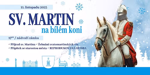 Sv. Martin na b\u00edl\u00e9m koni