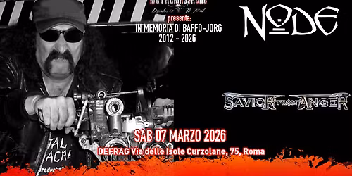 In Memoria di Baffo Jorg 2012 - 2026 \/\/ Defrag 07.03.2026