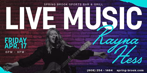 Rayna Hess @ Spring Brook Sports Bar & Grill