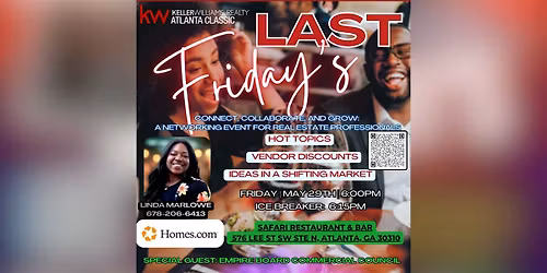 Atlanta Real Estate Networking Event \u2013 Last Fridays | May 29