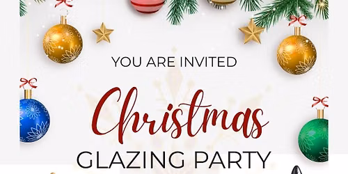 Ceramic Christmas Tree Glazing Party