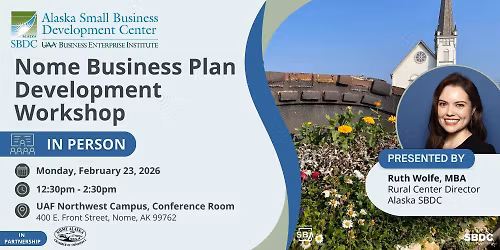 Nome Business Plan Development Workshop