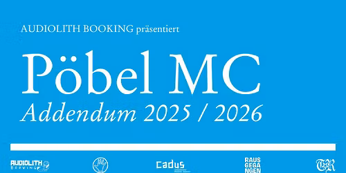 P\u00d6BEL MC \u2022 Schlachthof Wiesbaden