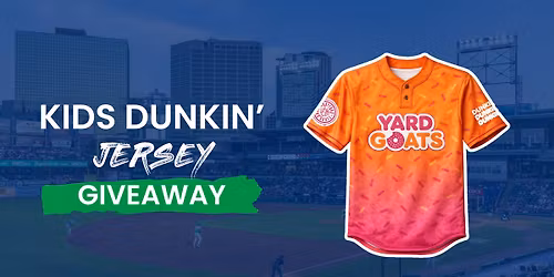 Kids Dunkin' Jersey Giveaway