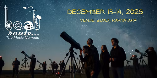 Beat Route The Music Nomads (A Stargazing Event)