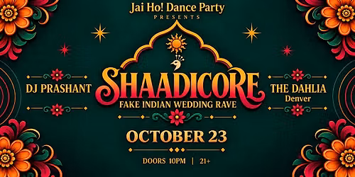 SHAADICORE: Fake Indian Wedding Rave | DJ Prashant | Denver
