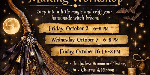 Witch Broom Making Workshop
