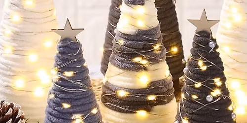 Christmas Tree Craft - Adult Art 