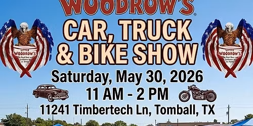 Military Appreciation Car Show at Little Woodrow\u2019s-Tomball