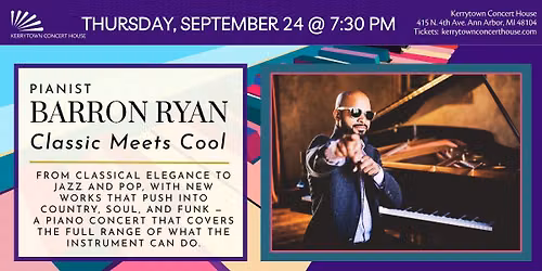 Pianist Barron Ryan \u2013 Classic Meets Cool