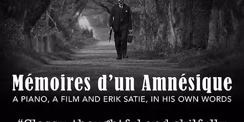 Film and live piano\/Memoires d'un Amnesique