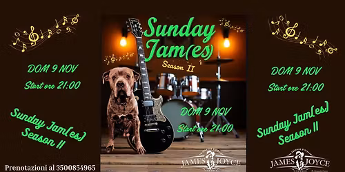 SUNDAY JAM(es) JOYCE
