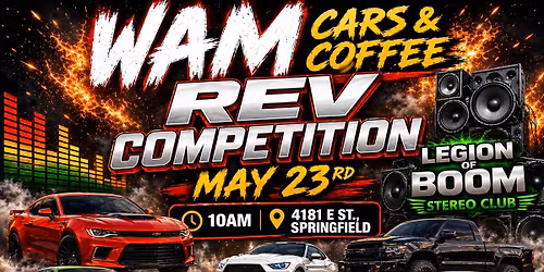 REV COMP-Cars & Coffee with Rosie the Riveters \ud83d\udc9b\u2764\ufe0f\ud83d\udc99