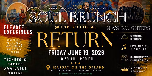 Soul Brunch @ The Official Return (Ad Only)