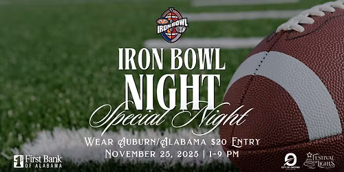 Special Night: Iron Bowl Night