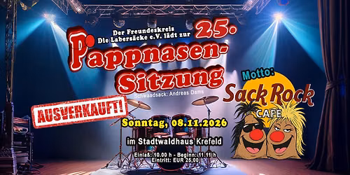 25. Pappnasensitzung 