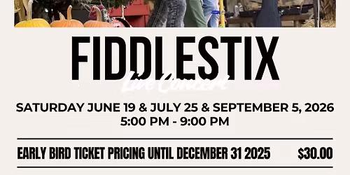 FiddleStix Concert