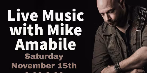 Live Music with Mike Amabile
