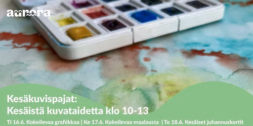 Kes\u00e4kuvispajat: Kes\u00e4ist\u00e4 kuvataidetta
