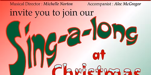 Sing a long Christmas with HCU