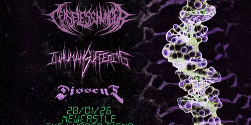 Mutagenic Host \/ Jaundice \/ Dissent \/ Inhuman Suffering \/ Ceaseless Hunger @ Lubber Fiend - 28.01.26