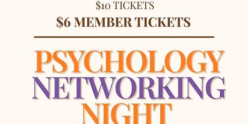 AU X PSYSOC: Psychology Networking Night 