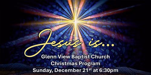 GVBC 2025 Christmas Program!
