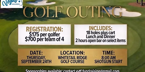 YYTF Golf Outing Fundraiser