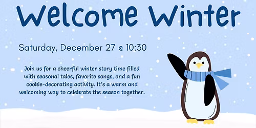 Welcome Winter Story Time