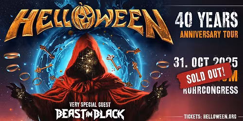 HELLOWEEN 40 Years Anniversary Tour