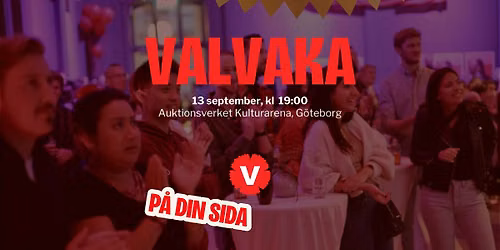Valvaka med V\u00e4nsterpartiet G\u00f6teborg