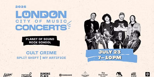 City of Music Concerts x Planet of Sound Rock School