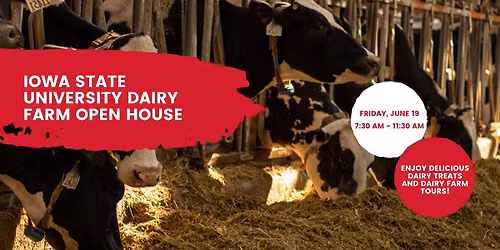 2026 Dairy Farm Open House at Iowa State University